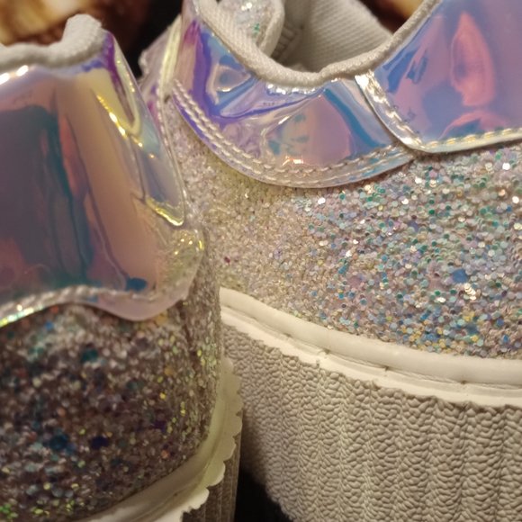 T.U.K Shoes Tuk Iridescent Double Velcro Casbah Creeper Poshmark